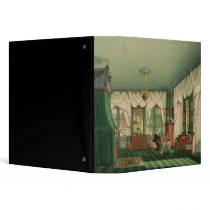 The Bedroom of Elizabeth of Bavaria Vinyl Binder