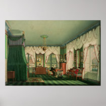 The Bedroom of Elizabeth of Bavaria Posters