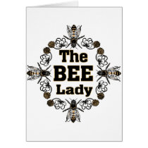 the bee lady card