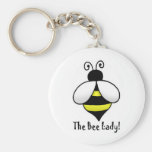 The Bee Lady Key Chain