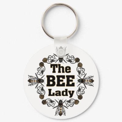 the bee lady key chains by Alessandra55
