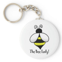The Bee Lady Key Chain