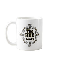 the bee lady coffee mug