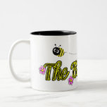 the bee lady with flowers mugs