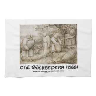 The Beekeepers (1568) Pieter Bruegel The Elder Hand Towel