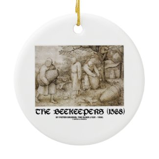 The Beekeepers (1568) Pieter Bruegel The Elder Christmas Tree Ornament