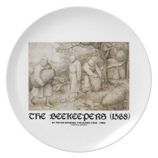 The Beekeepers (1568) Pieter Bruegel The Elder Party Plates