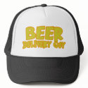 The Beer Delivery Guy Trucker Cap hats