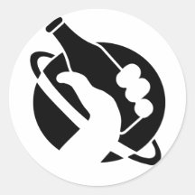 The beer drinker's guide to the galaxy sticker
