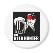 The Beer Hunter Refrigerator Magnets