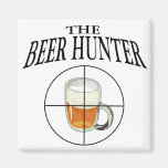 The Beer Hunter Refrigerator Magnet