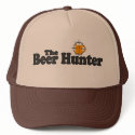 The Beer Hunter Trucker Hat by TheBigTees The Beer Hunter Trucker Hat