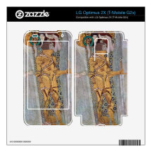 The Beethoven Freize by Gustav Klimt LG Optimus 2X Decals