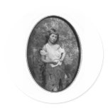 The Beggar Maid / Alice Liddell ~ 1859 Round Sticker