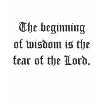 The beginning of wisdom is the fear of the Lord T t-shirts by familytshirtsgifts The beginning of wisdom is the fear of the Lord T t-shirts
