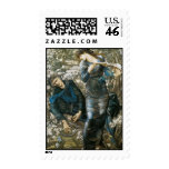 The Beguiling of Merlin Postage Stamp