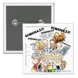 The Benghazi Shuffle Funny Buttons