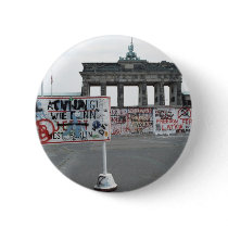 The Berlin Wall Pinback Buttons