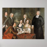 The Bermuda Group, by John Smibert Print