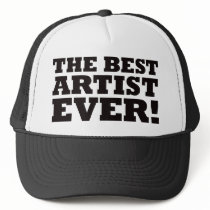 The Best Artist Ever hats