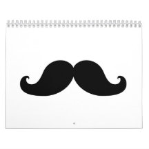 THE BEST BLACK MUSTACHE WALL CALENDAR
