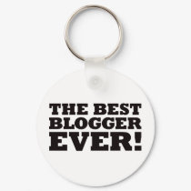 The Best Blogger Ever keychains