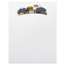 The best burger restaurant personalized letterhead