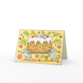 The Best Fruitcake Funny Christmas Card card