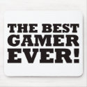 The Best Gamer Ever mousepads