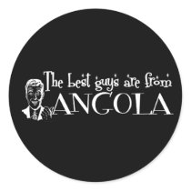 The Best Girls are from Angola stickers