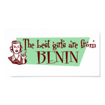 The Best Girls are from Benin posters
