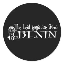 The Best Girls are from Benin stickers