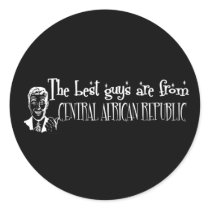 The Best Girls are from Central African Republic stickers