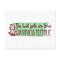 The Best Girls are from Dominican Republic postcards by repofcountries The Best Girls are from Dominican Republic postcards