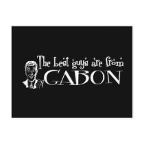 The Best Girls are from Gabon postcards
