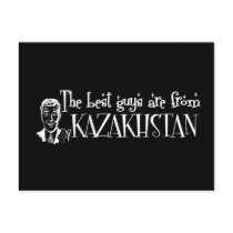 The Best Girls are from Kazakhstan postcards