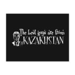 The Best Girls are from Kazakhstan postcards