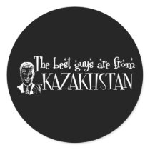 The Best Girls are from Kazakhstan stickers