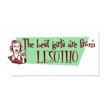 The Best Girls are from Lesotho posters