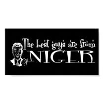 The Best Girls are from Niger posters