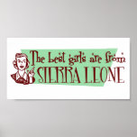 The Best Girls are from Sierra Leone Poster