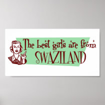 The Best Girls are from Swaziland Poster