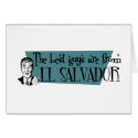 The Best Guys are from El Salvador cards