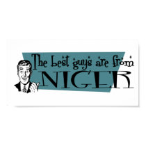The Best Guys are from Niger posters