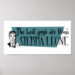 The Best Guys are from Sierra Leone Posters