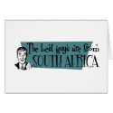 The Best Guys are from South Africa cards