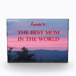 The best mom in the world AWARD awards