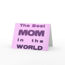 The Best Mom in the World cards