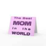 The Best Mom in the World cards