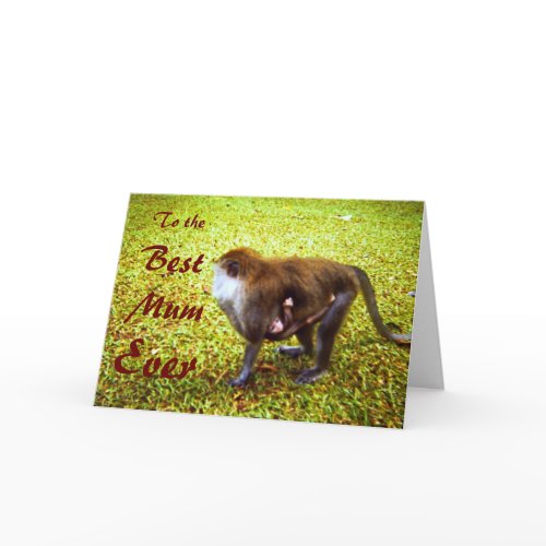 The Best Mum card
